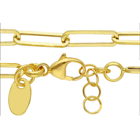 Girocollo Maglia Link In Oro Giallo-GioGio-VCA010GG45-Gioielleria Granarelli