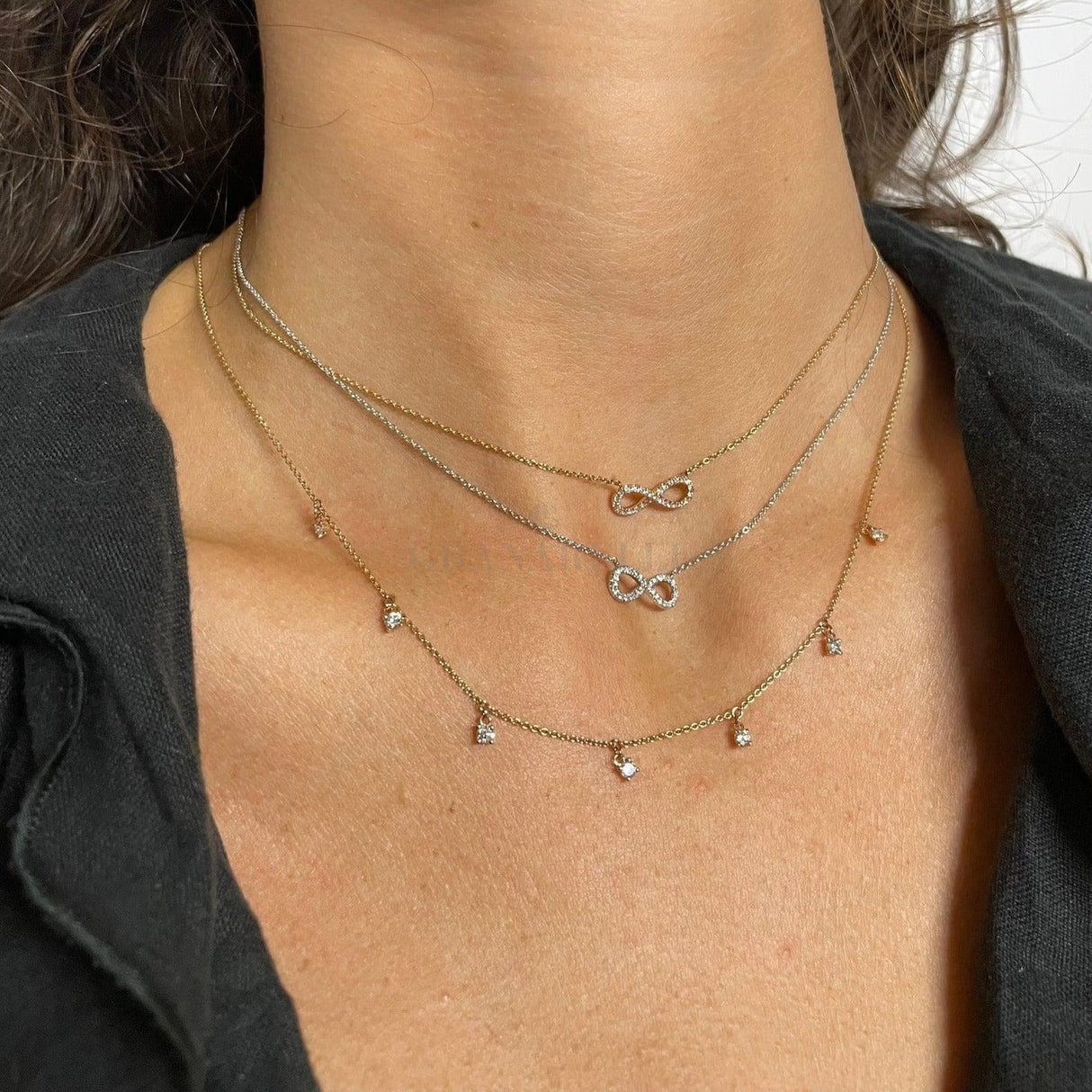 Gioielleria Collana Girocollo Oro Rosa Gioielleria Granarelli