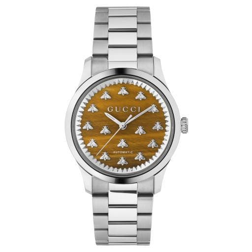 Gucci G-Timeless Automatic 38mm MultiBee YA1264177-Orologi-GUCCI- [SKU] -Gioielleria Granarelli