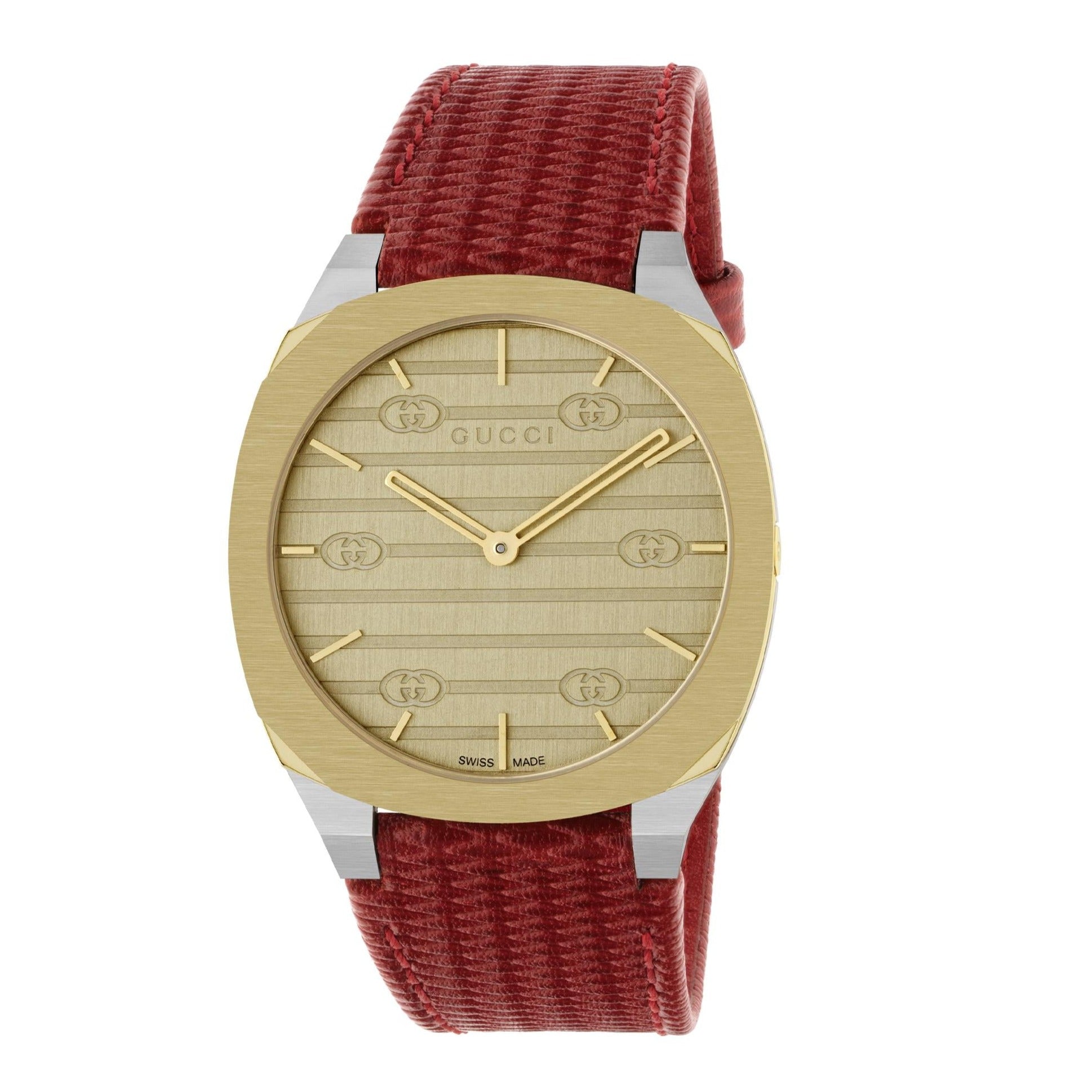 Orologio gucci shop cinturino pelle