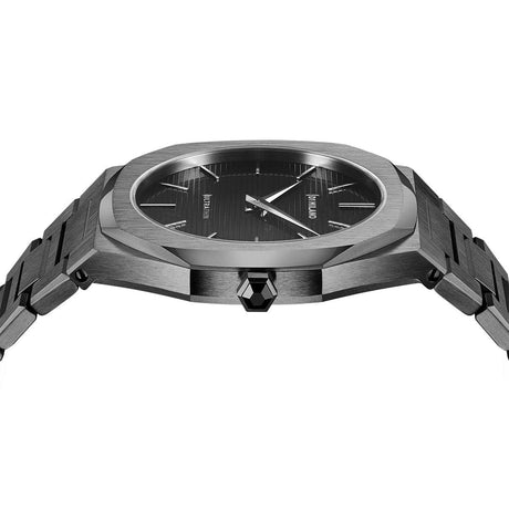 Gun Metal Ultra Thin 40 MM-Orologi-D1 MILANO- [SKU] -Gioielleria Granarelli