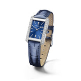 Hampton Donna Rettangolare Blu 10709-Orologi-BAUME ET MERCIER-Gioielleria Granarelli