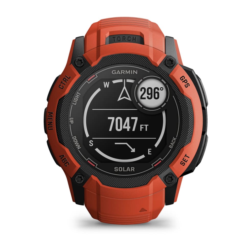 Instinct 2X Solar Flame Red-Orologi-GARMIN-Gioielleria Granarelli