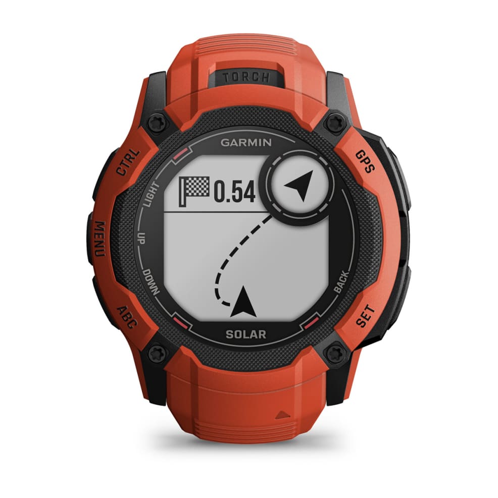 Instinct 2X Solar Flame Red-Orologi-GARMIN-Gioielleria Granarelli