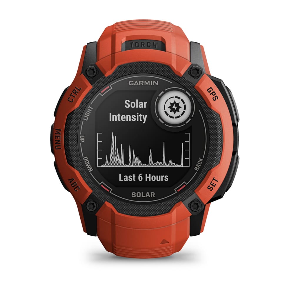 Instinct 2X Solar Flame Red-Orologi-GARMIN-Gioielleria Granarelli