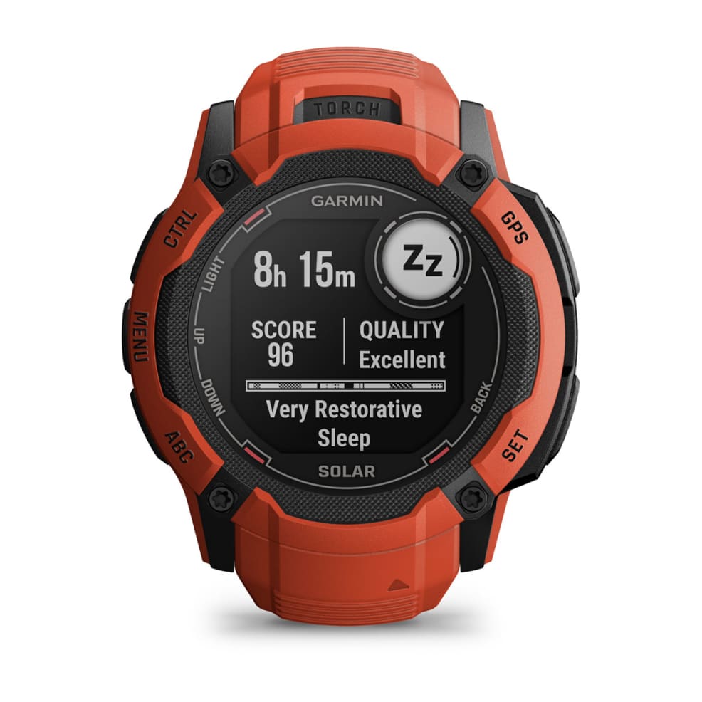 Instinct 2X Solar Flame Red-Orologi-GARMIN-Gioielleria Granarelli