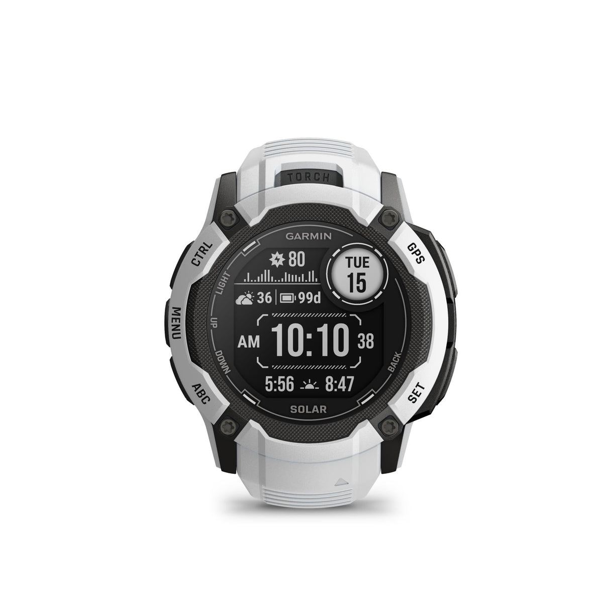 Instinct 2X Solar Whitestone-GARMIN-010-02805-04-Gioielleria Granarelli