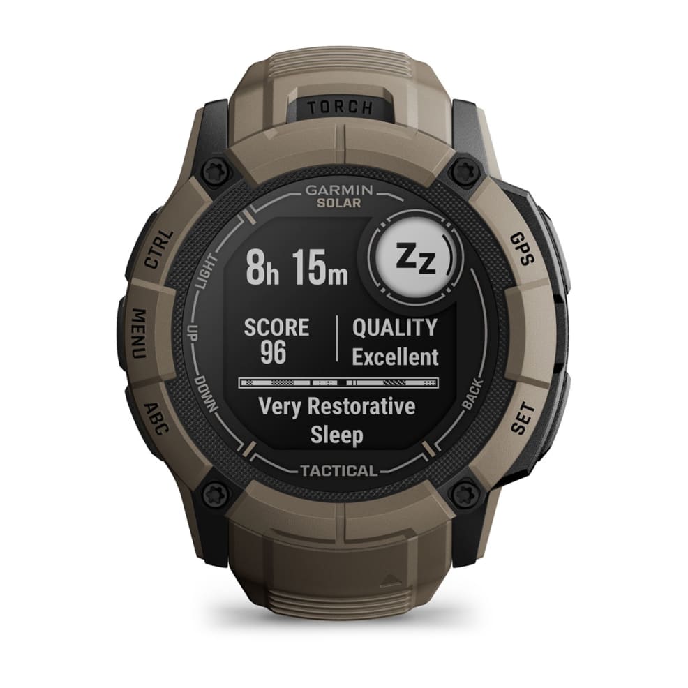 Instinct 2X SolarTactical Edition Coyote Tan-Orologi-GARMIN-Gioielleria Granarelli