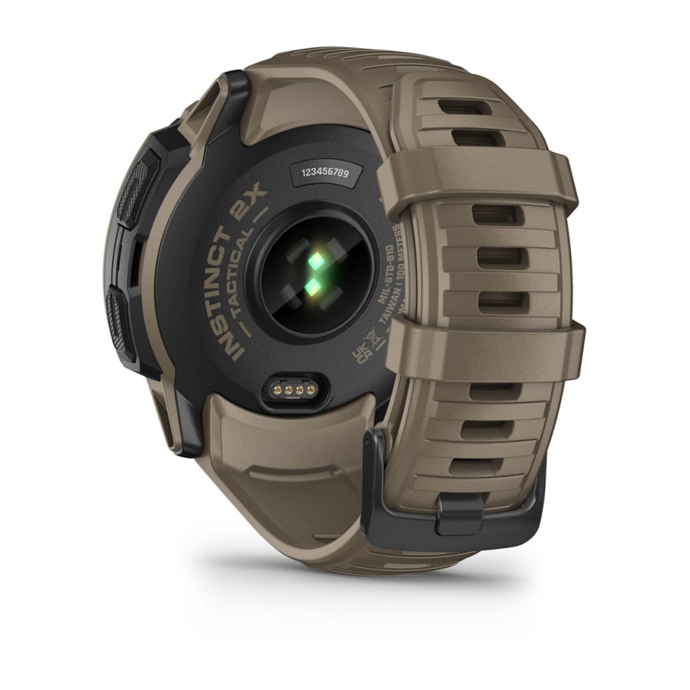 Instinct 2X SolarTactical Edition Coyote Tan-Orologi-GARMIN-Gioielleria Granarelli