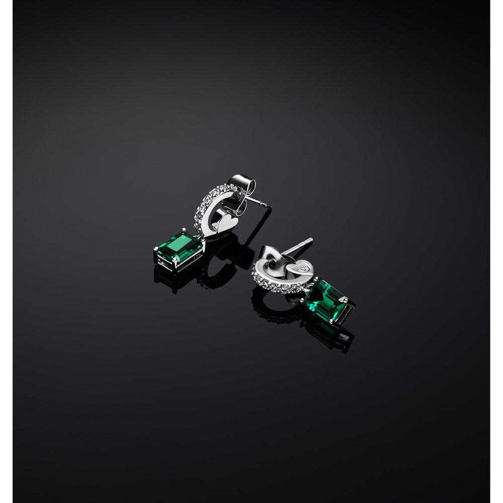 Orecchini con Pendente Emerald-Orecchini-CHIARA FERRAGNI-Gioielleria Granarelli