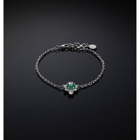 Bracciale Cuore Emerald Zirconi-CHIARA FERRAGNI-J19Awj19-Gioielleria Granarelli