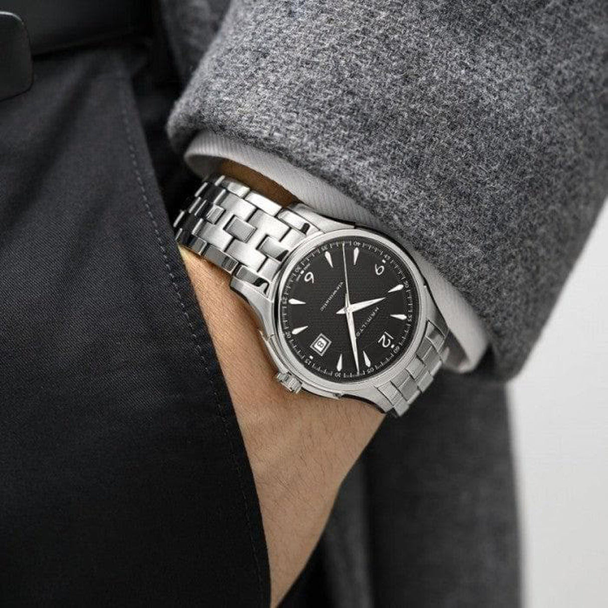 Viewmatic Hamilton Jazzmaster Acciaio Hamilton Jazzmaster