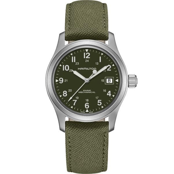 Khaki Field Mechanical H69439363-Orologi-HAMILTON- [SKU] -Gioielleria Granarelli