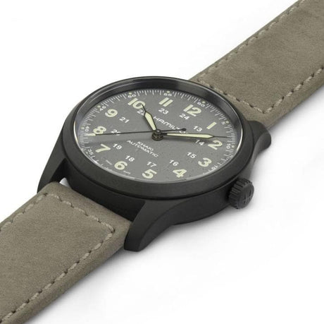 Khaki Field Titanio Automatico-Orologi-HAMILTON- [SKU] -Gioielleria Granarelli