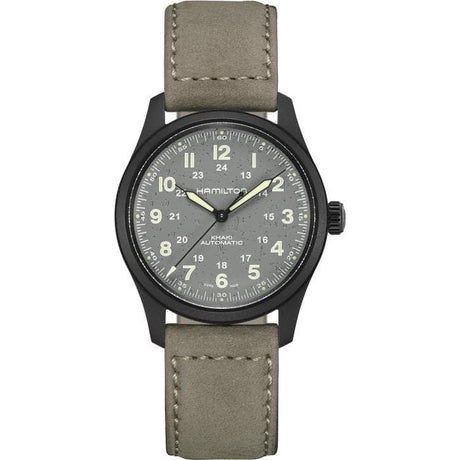 Khaki Field Titanio Automatico-Orologi-HAMILTON- [SKU] -Gioielleria Granarelli