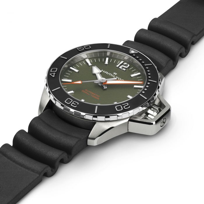 Khaki Navy Frogman Auto-Orologi-HAMILTON-Gioielleria Granarelli