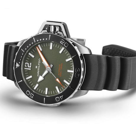 Khaki Navy Frogman Auto-Orologi-HAMILTON-Gioielleria Granarelli