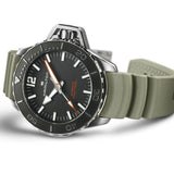 Khaki Navy Frogman Automatico Black-Orologi-HAMILTON-Gioielleria Granarelli