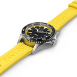 Khaki Navy Scuba Automatico Giallo-Orologi-HAMILTON-Gioielleria Granarelli