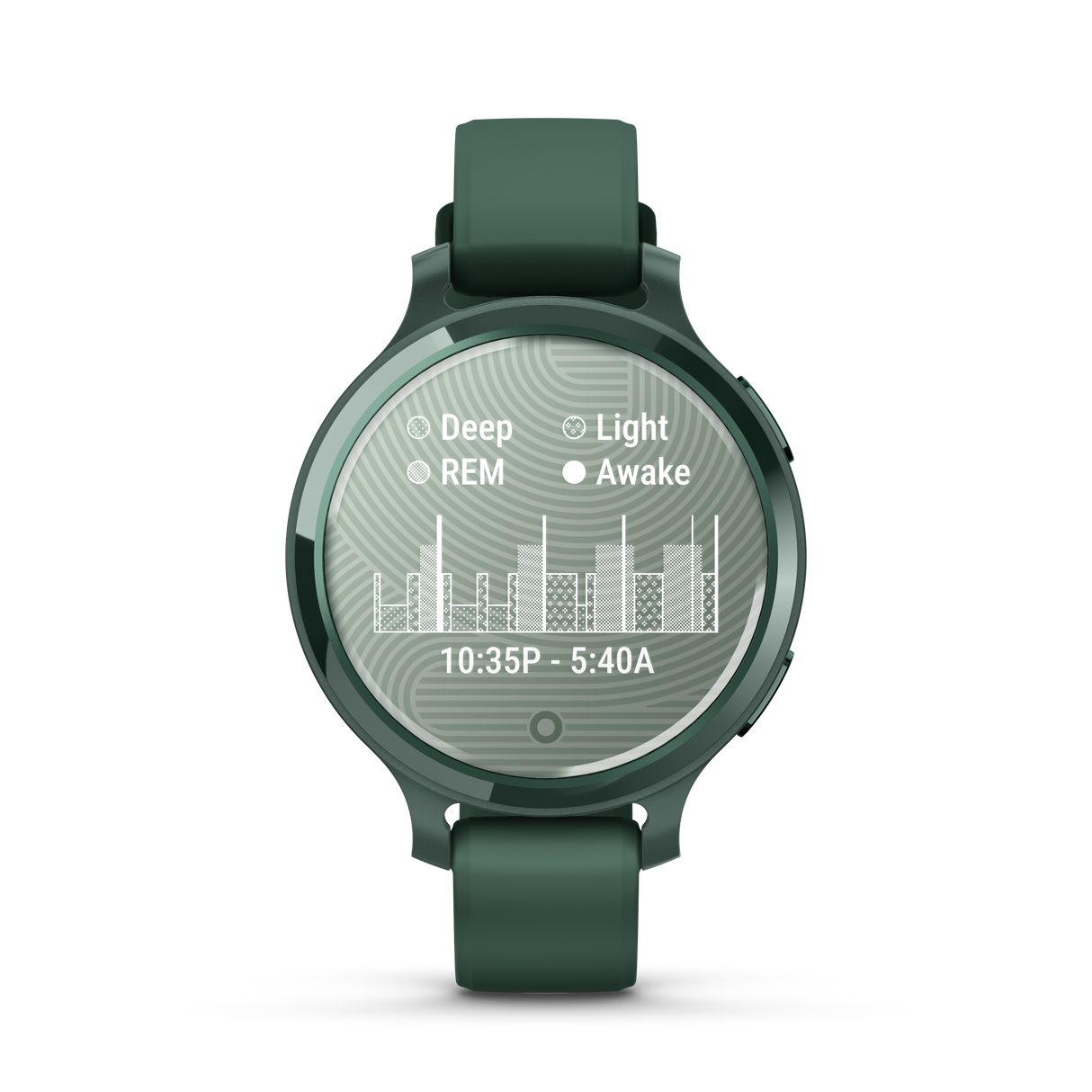 Lily® 2 Active - Jasper Green con cinturino in silicone Jasper Green-Orologi-GARMIN-Gioielleria Granarelli