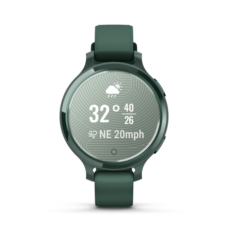 Lily® 2 Active - Jasper Green con cinturino in silicone Jasper Green-Orologi-GARMIN-Gioielleria Granarelli