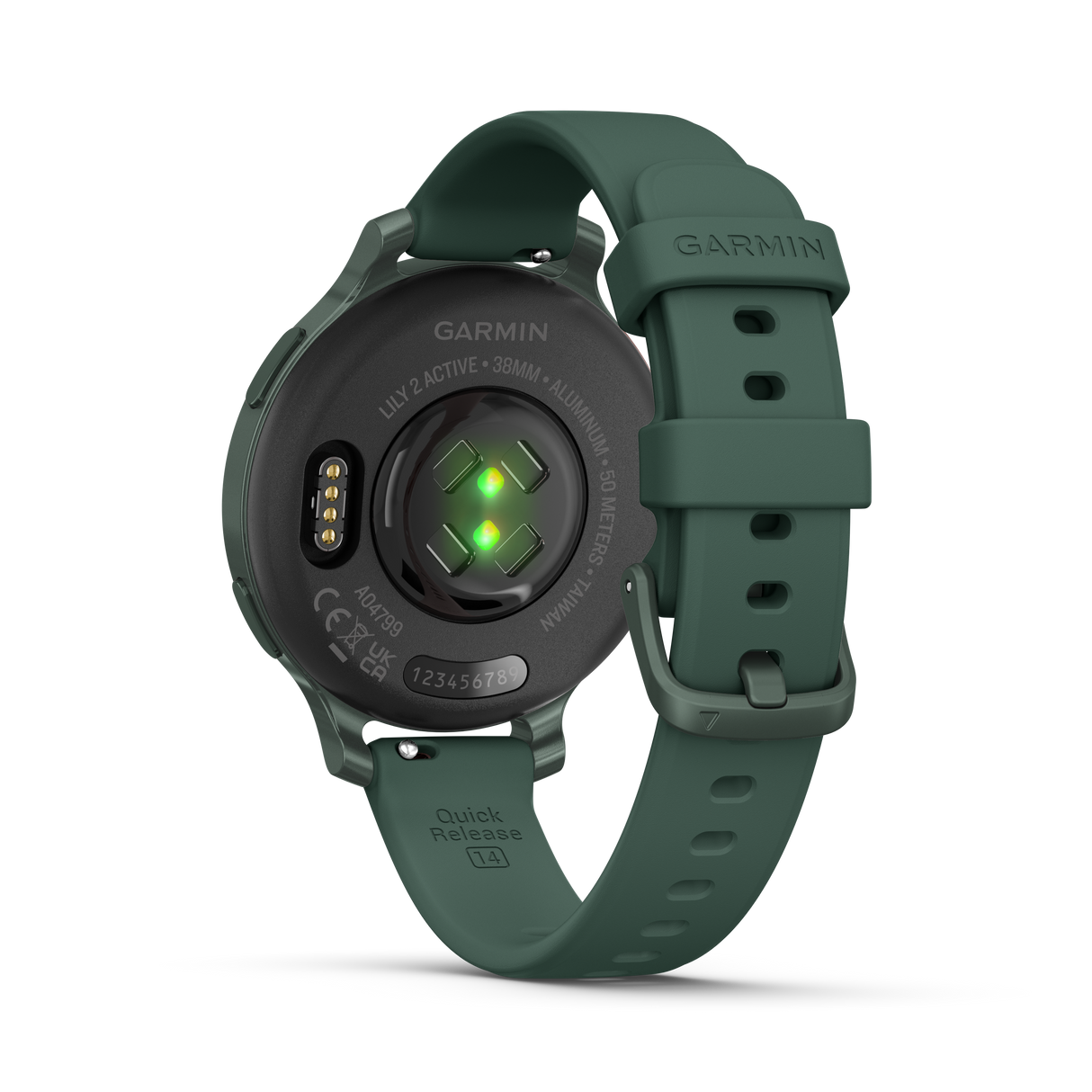 Lily® 2 Active - Jasper Green con cinturino in silicone Jasper Green-Orologi-GARMIN-Gioielleria Granarelli