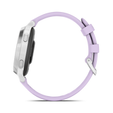 Lily® 2 Active - Silver con cinturino in silicone Purple Jasmine-Orologi-GARMIN-Gioielleria Granarelli