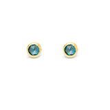 Orecchini Loop Azzurro Piccoli