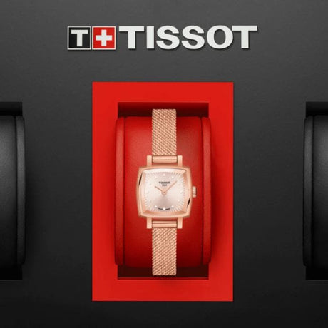 Lovely Square Rosato-Orologi-TISSOT- [SKU] -Gioielleria Granarelli