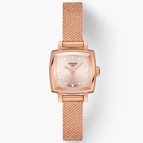 Lovely Square Rosato-Orologi-TISSOT- [SKU] -Gioielleria Granarelli