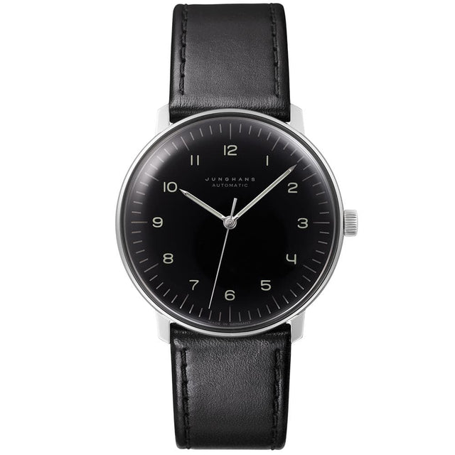 Max Bill Automatic Black-Orologi-JUNGHANS- [SKU] -Gioielleria Granarelli