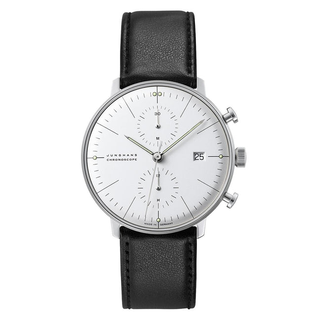 Max Bill Chronoscope-Orologi-JUNGHANS- [SKU] -Gioielleria Granarelli