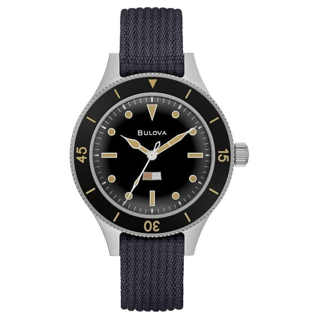 Military Ship Hack Black-Orologi-BULOVA- [SKU] -Gioielleria Granarelli