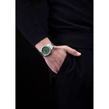 Moss Ultra Thin Verde Acciaio-Orologi-D1 MILANO-Gioielleria Granarelli