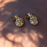 Anillo de Chevalier con piedra de amatista.