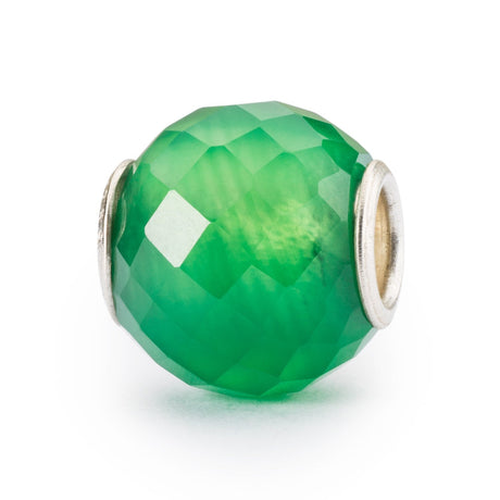 Onice Verde Rotondo Sfaccettato-Beads-TROLLBEADS-Gioielleria Granarelli