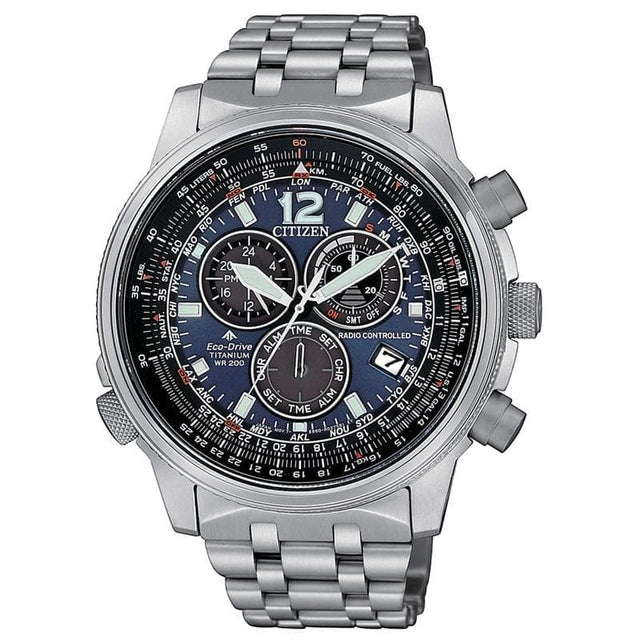 Orologio Crono Pilot Titanio CB5850-80L-Orologi-CITIZEN- [SKU] -Gioielleria Granarelli