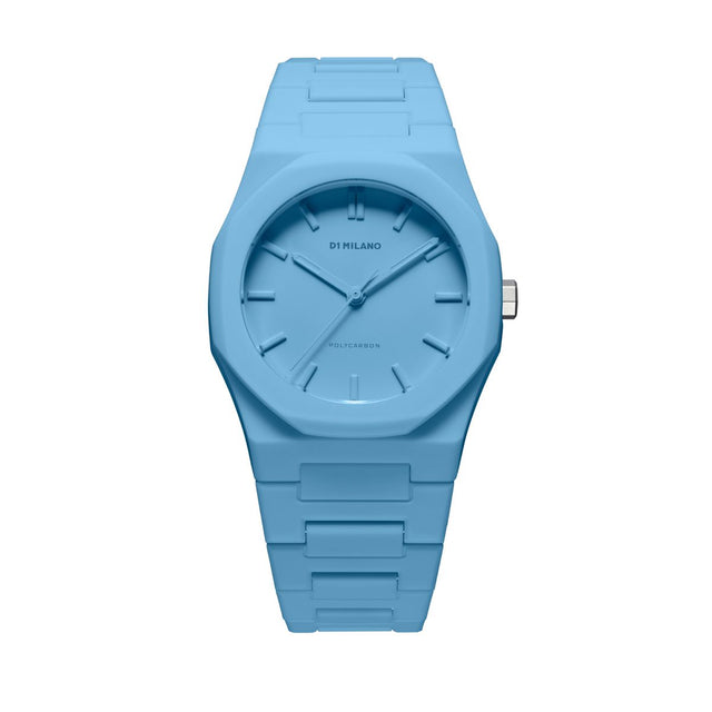 POWDER BLUE POLYCARBON 37 MM-Orologi-D1 MILANO-Gioielleria Granarelli