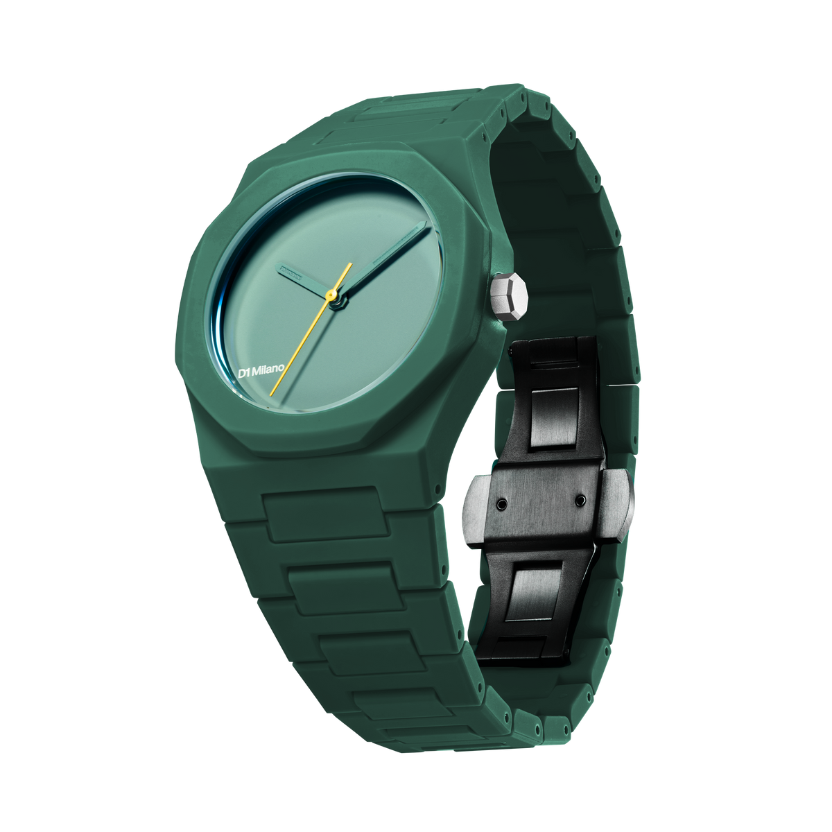 Polycarbon Green Verde 37mm-Orologi-D1 MILANO-Gioielleria Granarelli