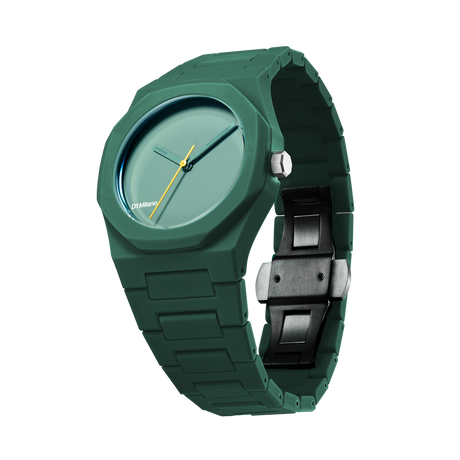 Polycarbon Green Verde 37mm-Orologi-D1 MILANO-Gioielleria Granarelli