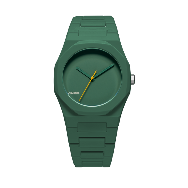 Polycarbon Green Verde 37mm-Orologi-D1 MILANO-Gioielleria Granarelli