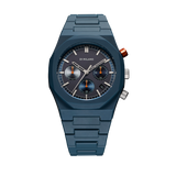 Polychrono Charcoal Blu 40,5mm-Orologi-D1 MILANO-Gioielleria Granarelli