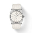 PRX Quarzo Total White Caucciu-Orologi-TISSOT-Gioielleria Granarelli