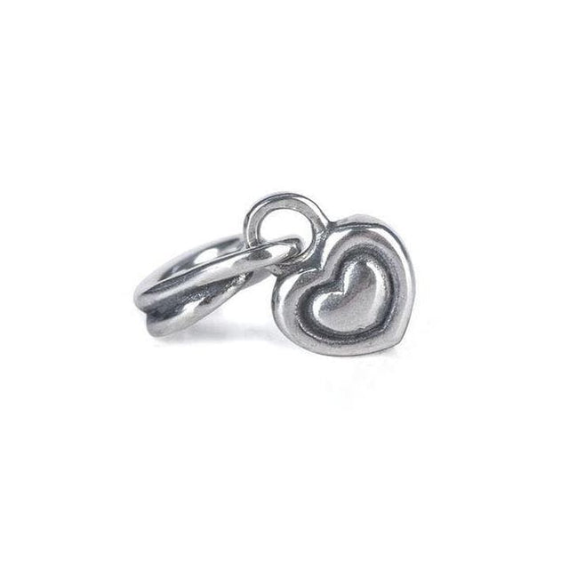 Pendente Cuore nel Cuore-Beads-TROLLBEADS- [SKU] -Gioielleria Granarelli