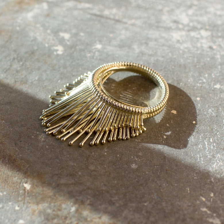 Anello con Doppi Elementi Mobili