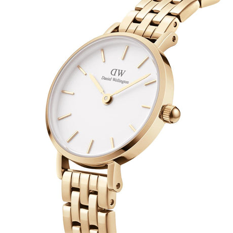 Petite 5-Link Evergold 28 mm-Orologi-DANIEL WELLINGTON-Gioielleria Granarelli