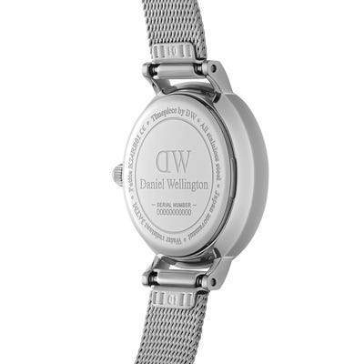 Petite Pressed Sterling Bianco-Orologi-DANIEL WELLINGTON- [SKU] -Gioielleria Granarelli