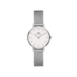 Petite Pressed Sterling Bianco-Orologi-DANIEL WELLINGTON- [SKU] -Gioielleria Granarelli