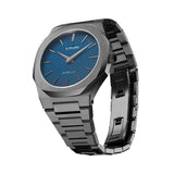 Petrol Blue Ultra Thin 40 MM-Orologi-D1 MILANO- [SKU] -Gioielleria Granarelli