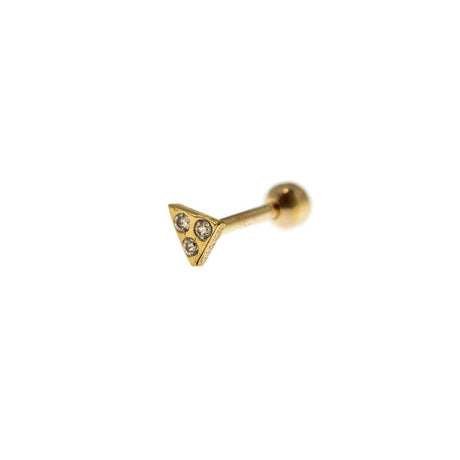 Piercing Triangolo Zirconi-Orecchini-RUE DES MILLE- [SKU] -Gioielleria Granarelli